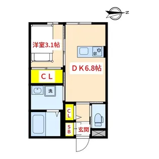 Haru7【5階】の間取り