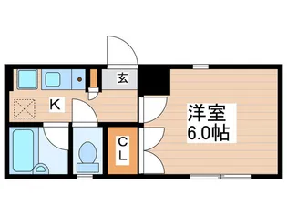 ホープシャイン【1階】の間取り