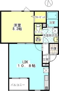 EAGLEV【2階】の間取り