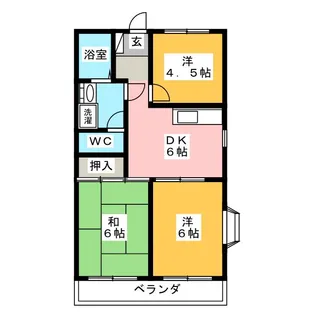 グランドハイム21【2階】の間取り