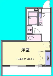 岸岡【2階】の間取り