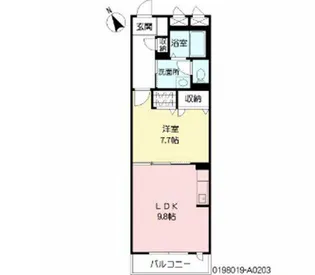 スマイル田上【2階】の間取り
