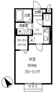 STELLA【1階】の間取り