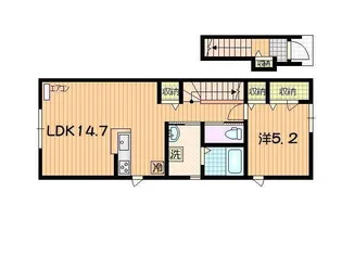 Urban nest(アーバンネスト)【2階】の間取り