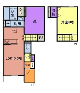 ままな【1階】の間取り