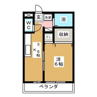 ミキハウス【2階】の間取り