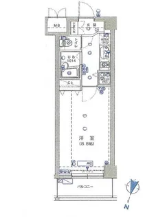 リガーレ浮間公園(リガーレウキマコウエン)【1階】の間取り