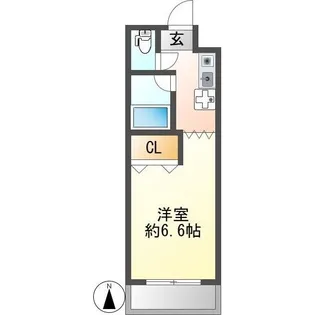 PRUSTA長良【3階】の間取り