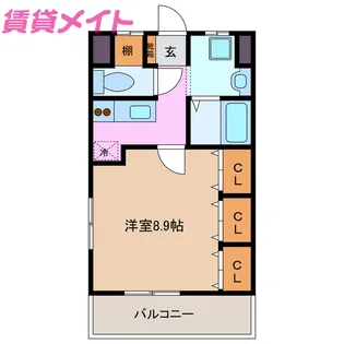 Yステージ【2階】の間取り