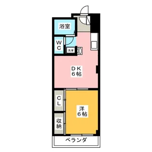 フローラルハイツ【1階】の間取り