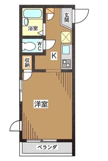 エクシヴ高田【3階】の間取り
