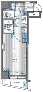 ガーラ神田淡路町【2階】の間取り