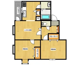 マインド和亜【5階】の間取り