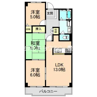アステコート【3階】の間取り
