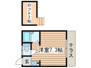 桜ハイツ【1階】の間取り