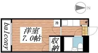 ドーム吉祥寺【3階】の間取り