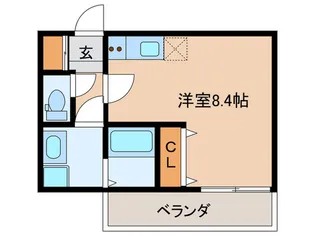 Grand palace 六本松B【1階】の間取り