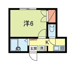 メゾンローリエ・u【2階】の間取り