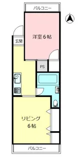 葛西第4ウィーンハイツ【4階】の間取り