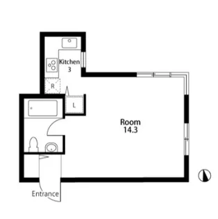 BLOCKS COURT【3階】の間取り