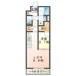 プログレッソ【2階】の間取り