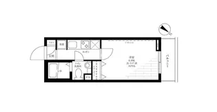ステージグランデ日本橋【9階】の間取り
