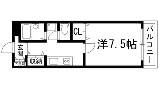 スマート花屋敷【1階】の間取り