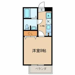 アロッジオ K【2階】の間取り