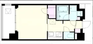 L axe大鳥居【6階】の間取り