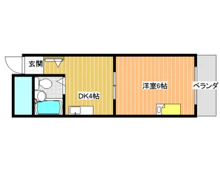 プリマベーラ藤井寺【2階】の間取り