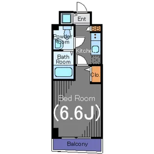 グランド・ガーラ高輪【11階】の間取り