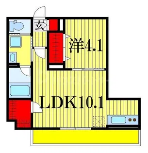 アリオッソ船橋【3階】の間取り
