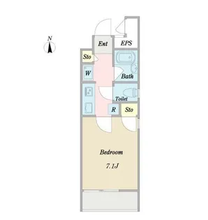 ル・クレソンヴェール【4階】の間取り