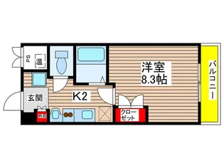 シャンヴェルジェ豊中I【1階】の間取り