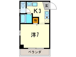 スト-ンマナ-【8階】の間取り