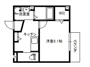 シティウェアハウス【2階】の間取り