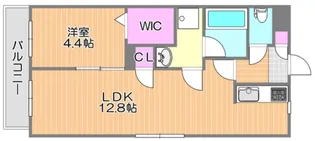 N・O青江【3階】の間取り