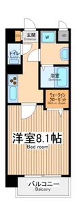 レ フレール【4階】の間取り