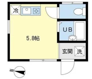 Duet不動前【3階】の間取り