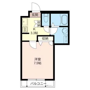 クインテット 学芸大学【3階】の間取り