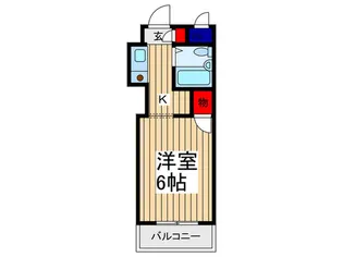ウインベルソロ朝霞第1【2階】の間取り