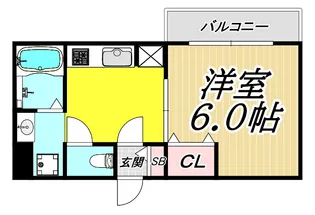 ステラハウス30【1階】の間取り