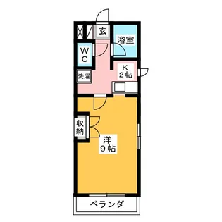 ル・リヴラン・ドゥ【3階】の間取り