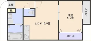 シャノワール【1階】の間取り