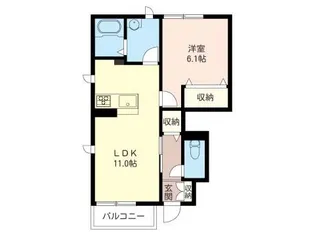 グレイス瑞風【1階】の間取り