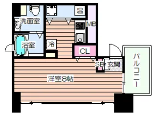 ハイアットコート薮野【2階】の間取り