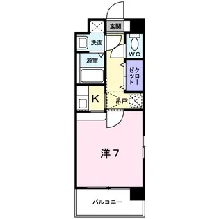 エバー グリーン【3階】の間取り