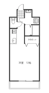 本町HILLS【3階】の間取り