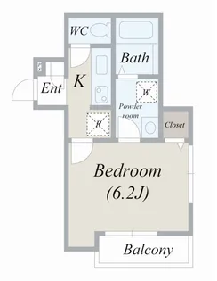 ihana【3階】の間取り