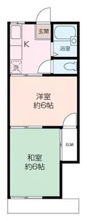 平野アパート【2階】の間取り